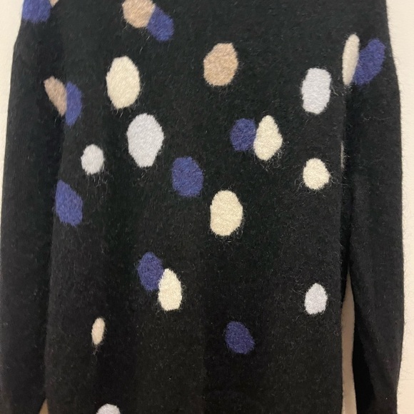 And Other Stories black sweater with colourful dots paint brush - Picture 2 of 8